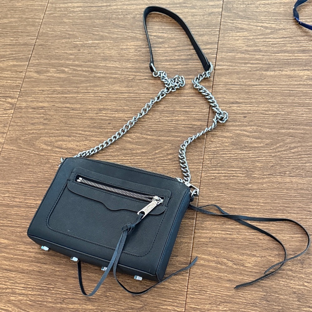 Rebecca Minkoff Black Chain Strap Women's Bag